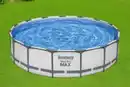 Bild 3 von Steel Pro MAX™ Frame Pool Komplett Set mit Filterpumpe Ø 457 x 107 cm - Lichtgrau