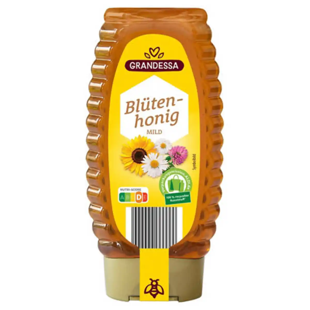 Bild 1 von GRANDESSA Honig in der Dosierflasche 500 g, Blütenhonig