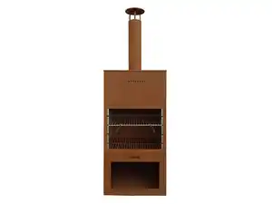 Westmann Grill und Gartenkamin rost