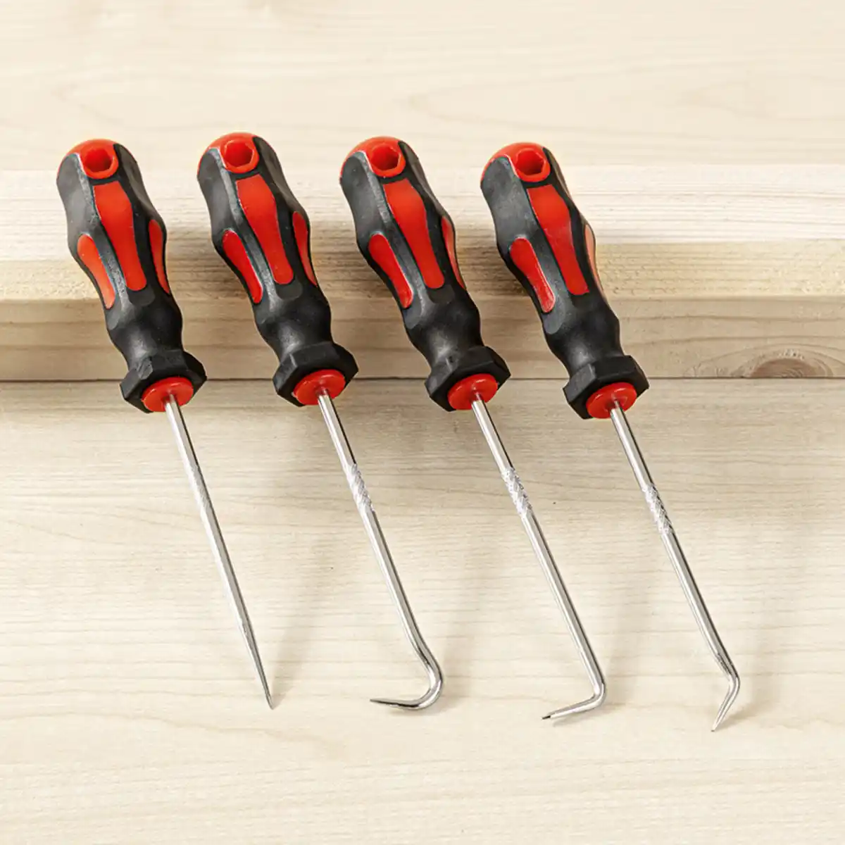 Bild 1 von Kraft Werkzeuge Präzisionshaken-Set 4-tlg.