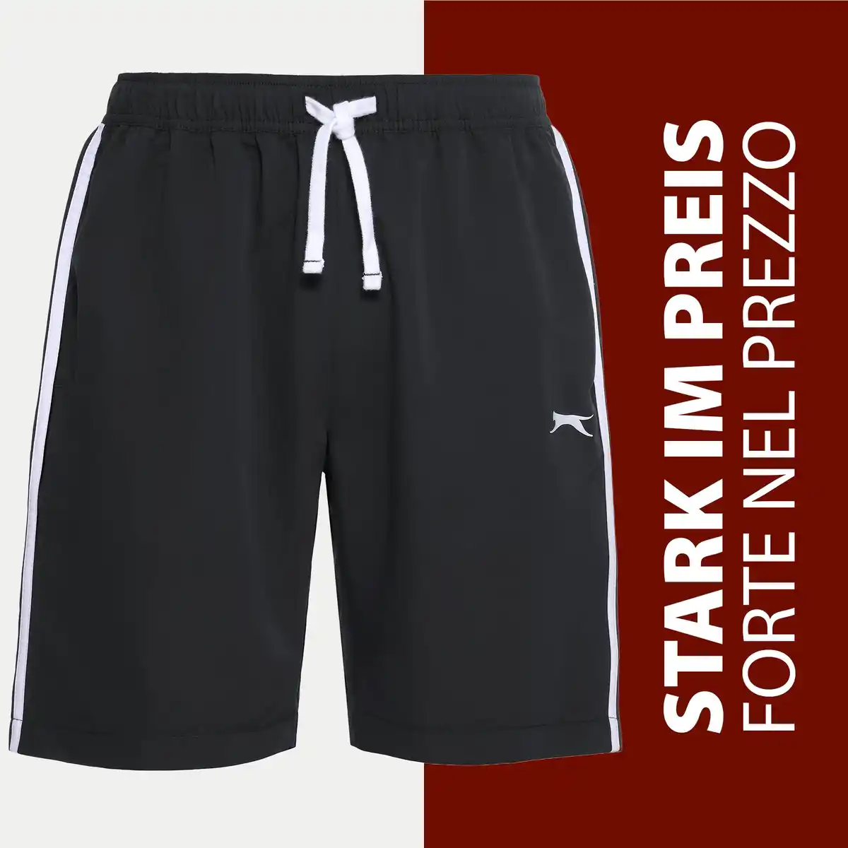 Bild 1 von Slazenger Herren-Trainingsbermudas in Micro-Twill-Qualität