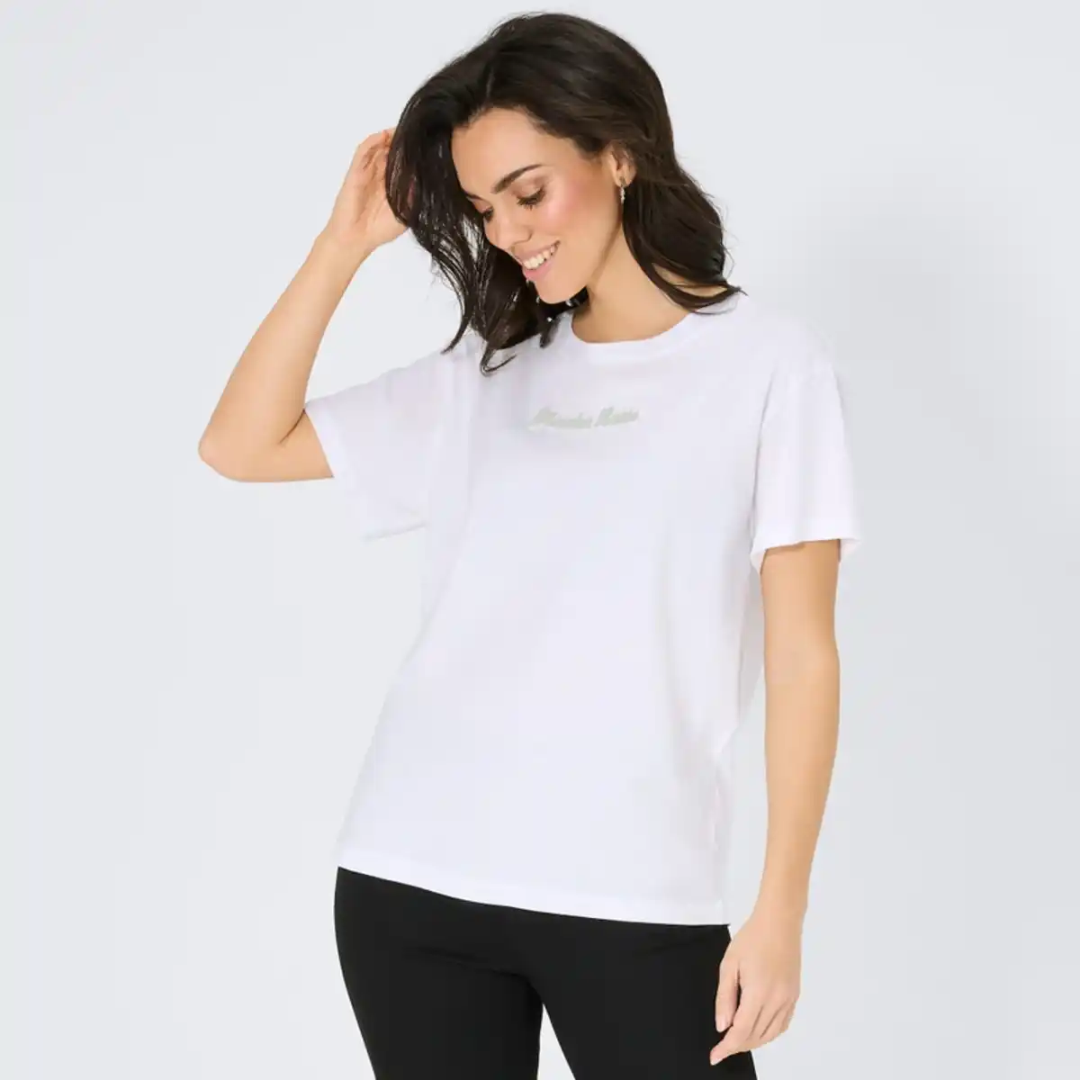 Bild 4 von Damen-T-Shirt mit dezentem Schriftzug