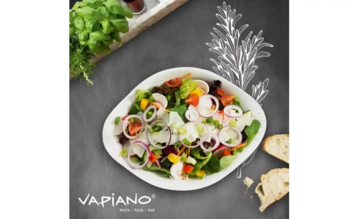 Bild 2 von Salatschale Vapiano in weiß, 2-teilig