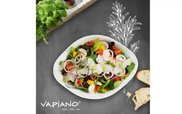 Bild 2 von Salatschale Vapiano in weiß, 2-teilig