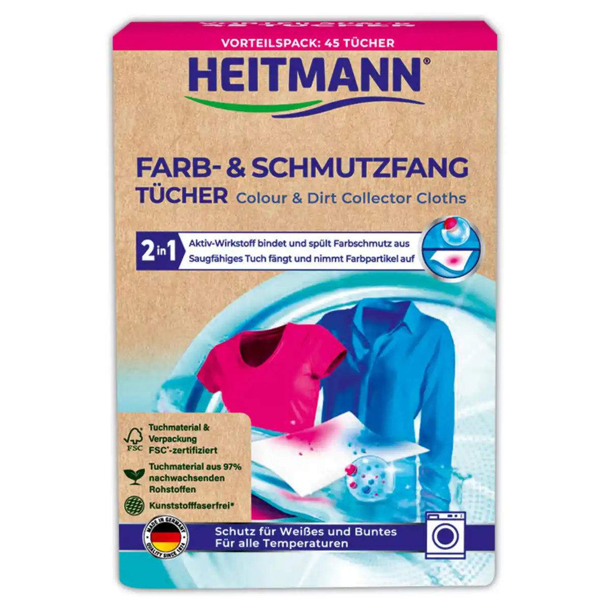 Bild 1 von Heitmann Farb- & Schmutzfang Tücher