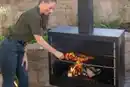 Bild 3 von Westmann Grill und Kaminofen schwarz