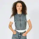 Bild 1 von Damen-Jeans-Weste mit Reißverschluss