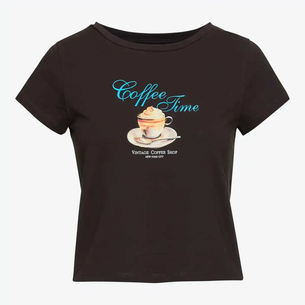 Bild 3 von Damen-T-Shirt mit Frontprint
