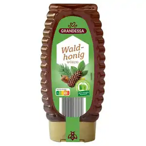 GRANDESSA Honig in der Dosierflasche 500 g, Waldhonig