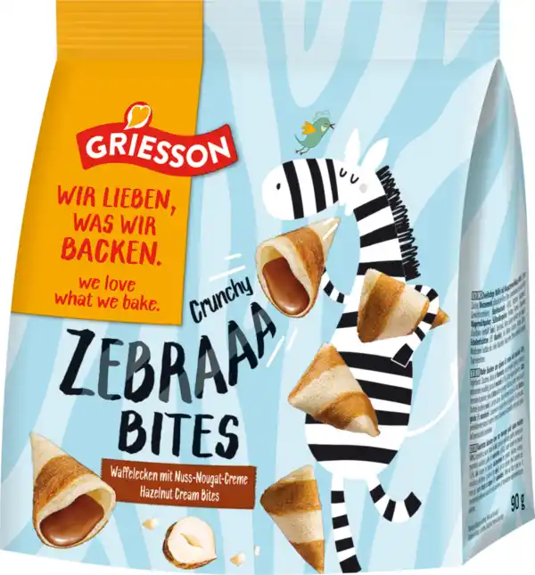 Bild 2 von Griesson Zebraaa Bites, 90 g