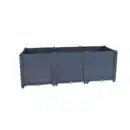 Bild 1 von Pflanzkasten aus Polypropylen, ca. 120 x 40 x 43 cm - Grau