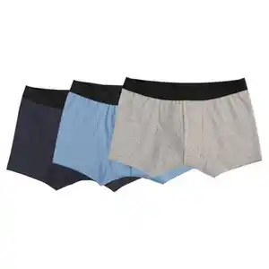UP2FASHION MEN Herren Retropants 3er-Pack, Marineblau/Blau, M