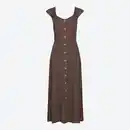 Bild 1 von Damen-Kleid aus Viskose-Leinen-Mix
