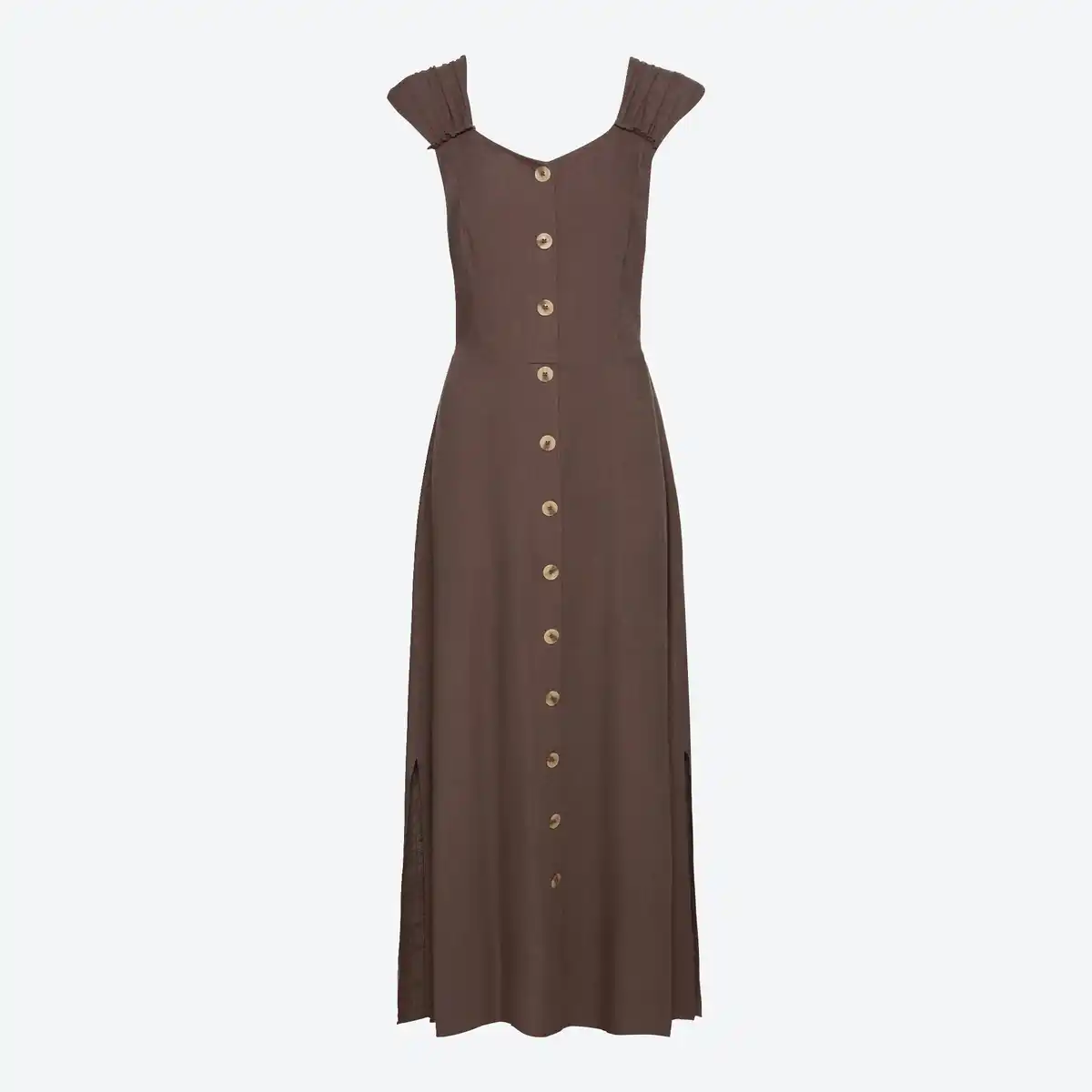Bild 1 von Damen-Kleid aus Viskose-Leinen-Mix