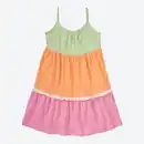 Bild 1 von Kinder-Mädchen-Kleid mit Kontrasteinsatz