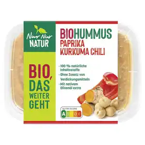 NUR NUR NATUR Bio-Hummus 150 g, Paprika-Kurkuma