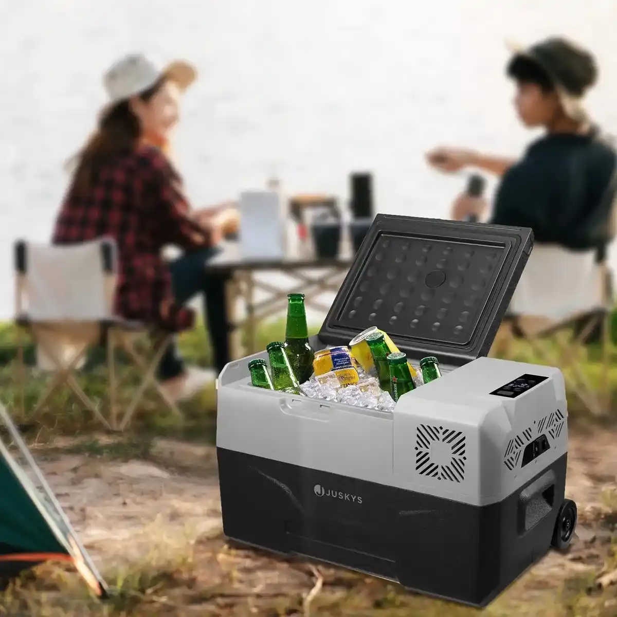 Bild 2 von Juskys Kühlbox Yukon mit Kompressor 30 Liter
