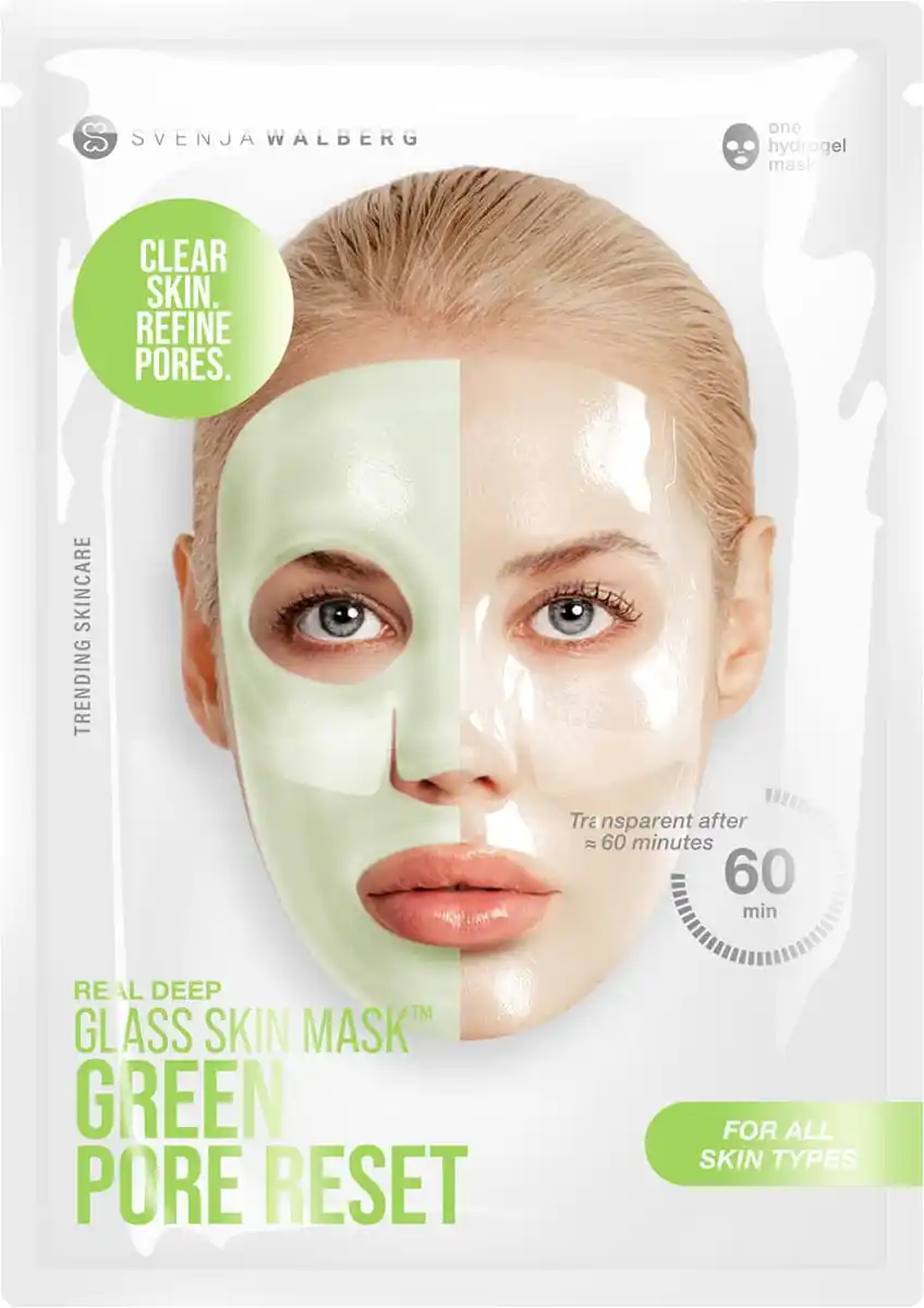 Bild 1 von SVENJA WALBERG GlassSkinMask Green Pore Reset, 1 Stk