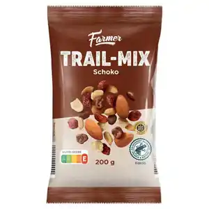 FARMER Nuss-Frucht-Mix 200 g, Schokolade