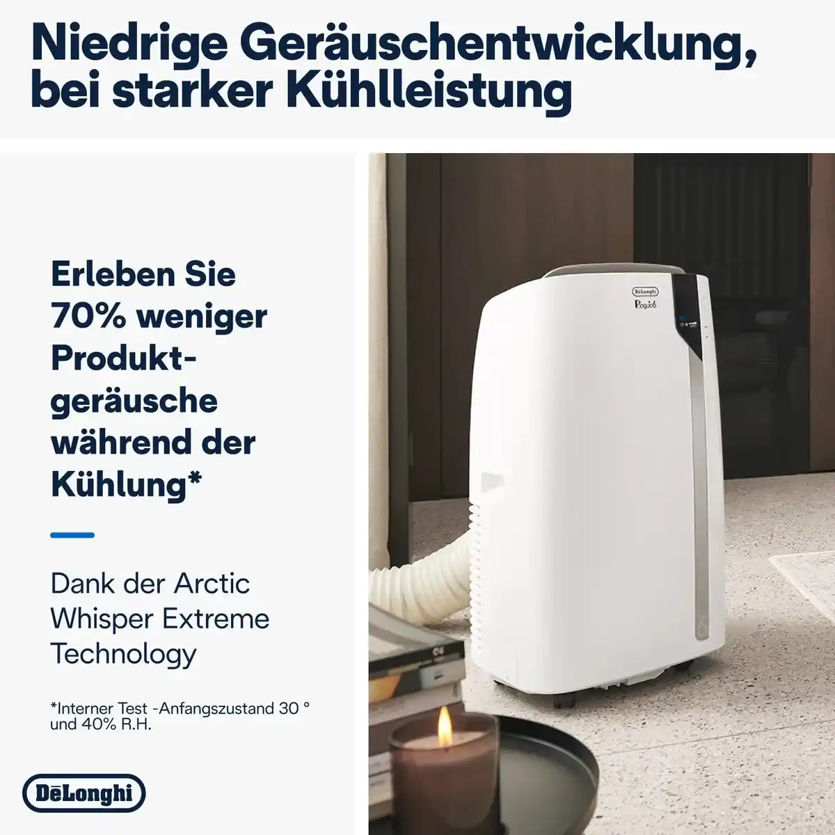 Bild 4 von DeLonghi Klimagerät Mobil Pinguino Extreme PAC EX93 3-teilig