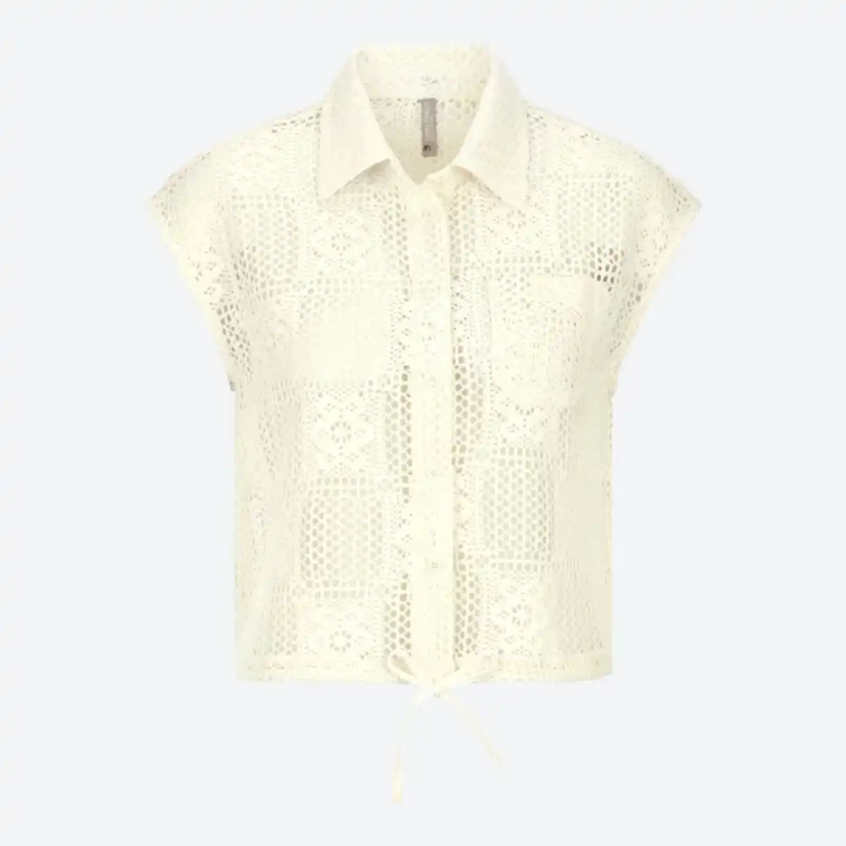 Bild 2 von Damen-Blusenshirt in Ajour-Strick