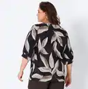 Bild 3 von Damen-Langarmshirt mit Allover-Print, große Größen