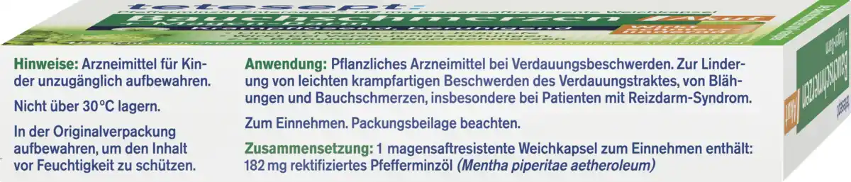 Bild 3 von tetesept Bauchschmerzen Akut Mini-Kapseln