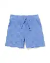 Bild 2 von Kindershorts, normale Passform, Frottee, kariert blau