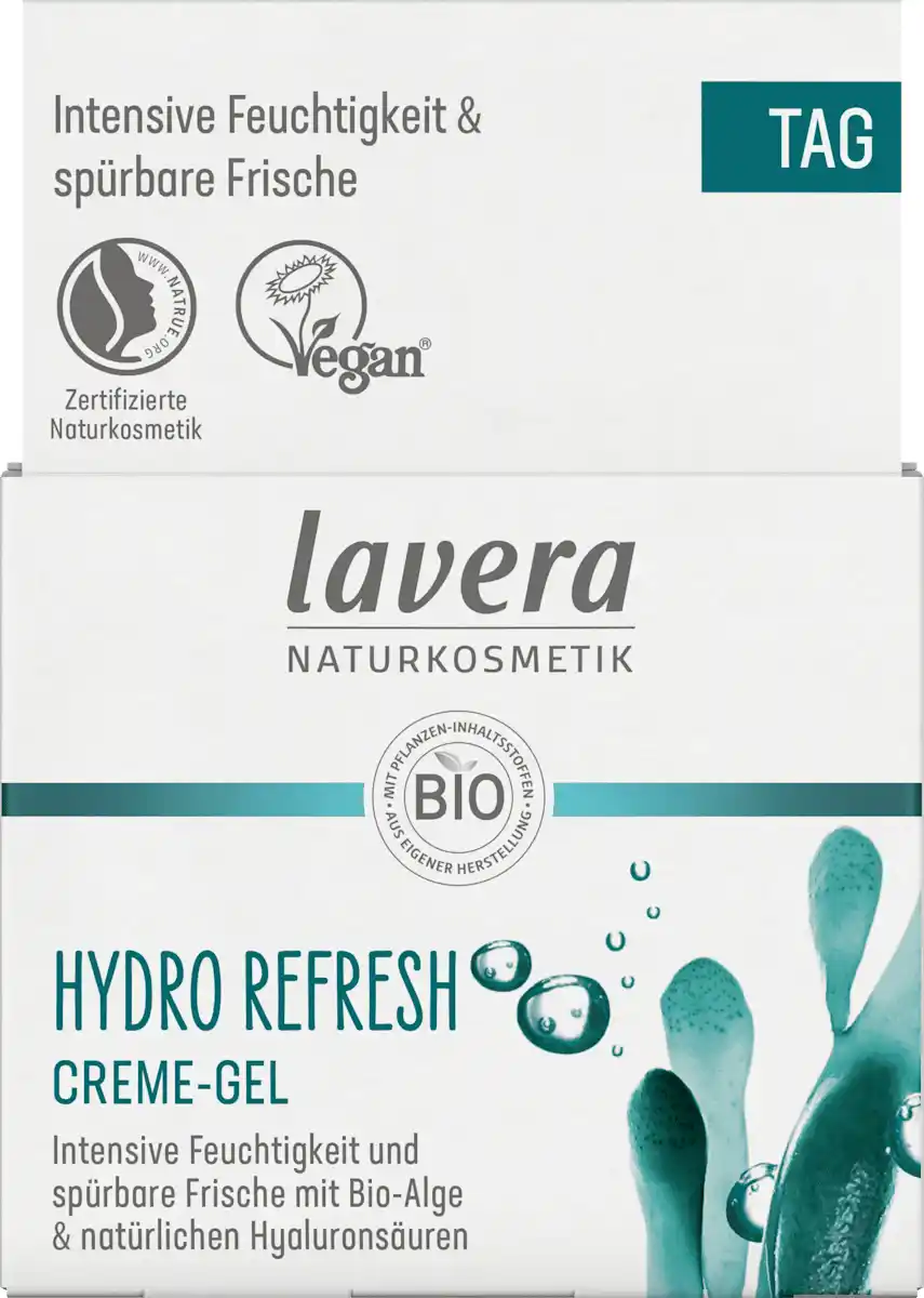 Bild 1 von lavera NATURKOSMETIK Gesichtscreme Gel Hydro Refresh, 50 ml