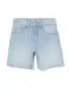 Bild 2 von Kindershorts, normale Passform hellblau