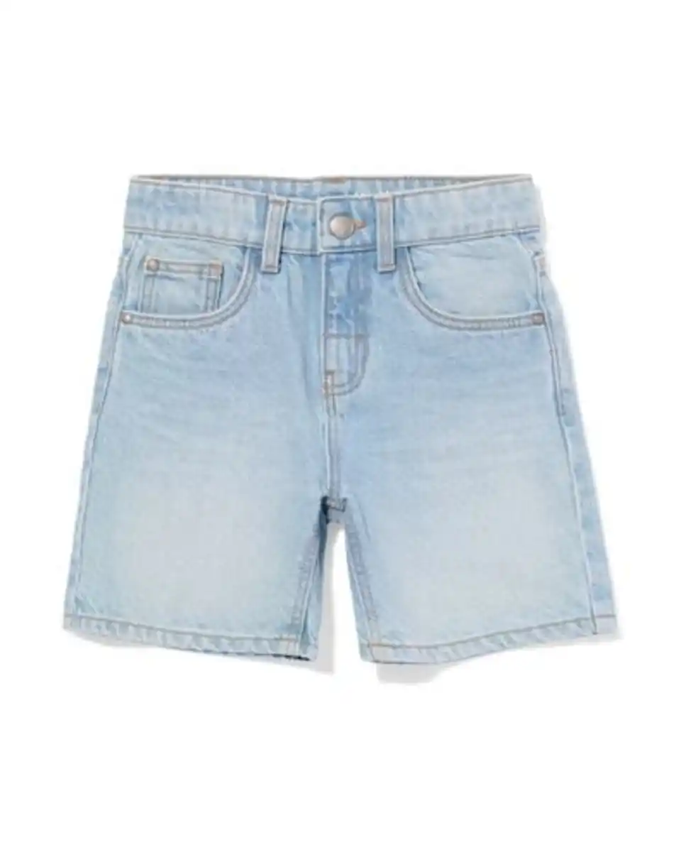 Bild 2 von Kindershorts, normale Passform hellblau