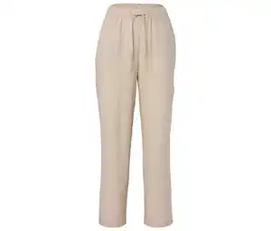 Leinenhose, creme