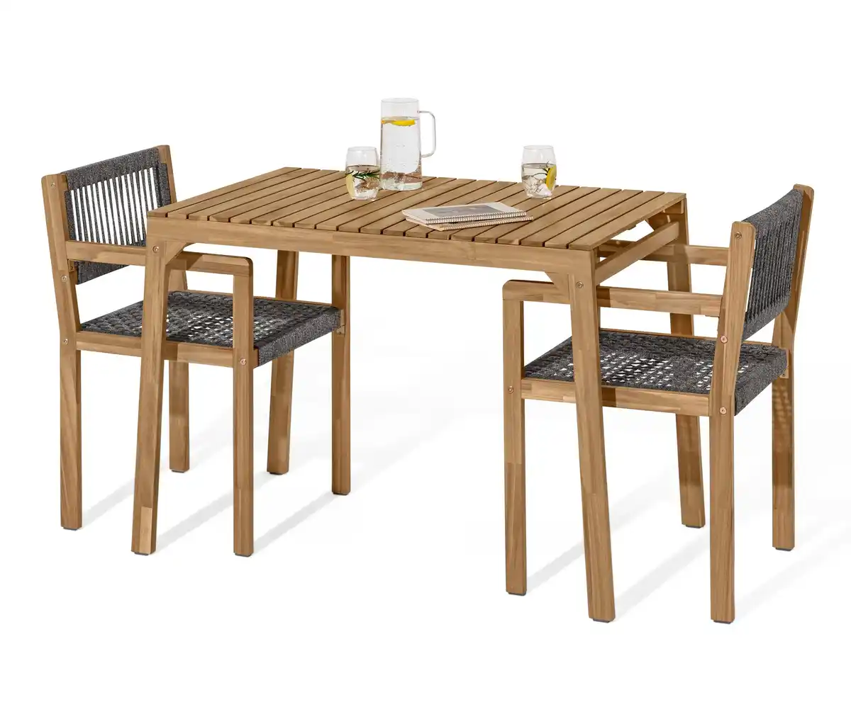 Bild 1 von Balkon-Set mit Textilgeflecht