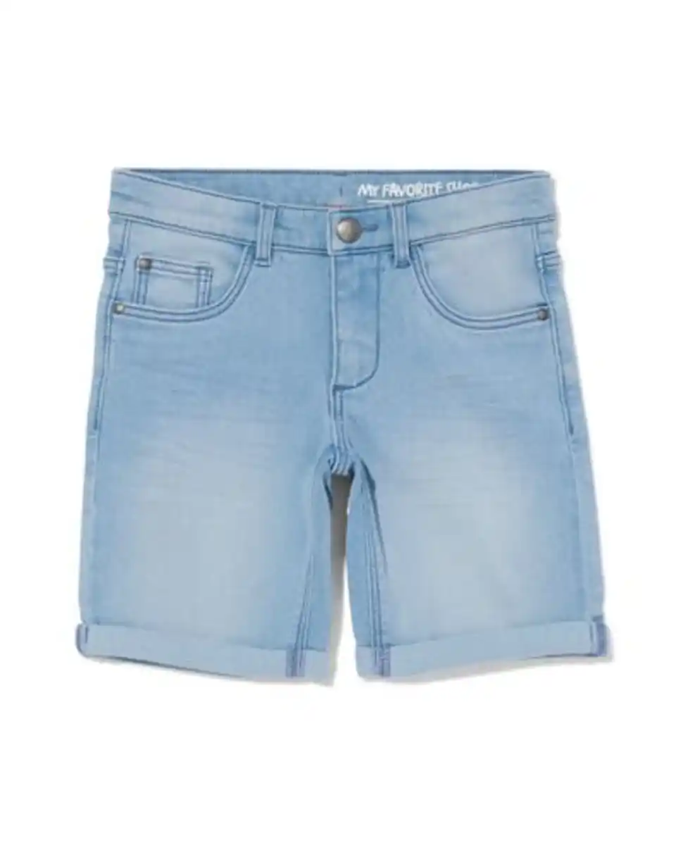 Bild 1 von kurze Kinder-Jogdenim hellblau