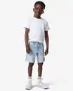 Bild 3 von kurze Kinder-Jogdenim hellblau