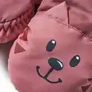 Bild 2 von PUSBLU Fäustlinge mit Katzen-Motiv, rosa, Gr. 1, 1 St