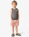 Bild 1 von Kindershorts, Regular Fit, Sweatstoff, gestreift hellbraun