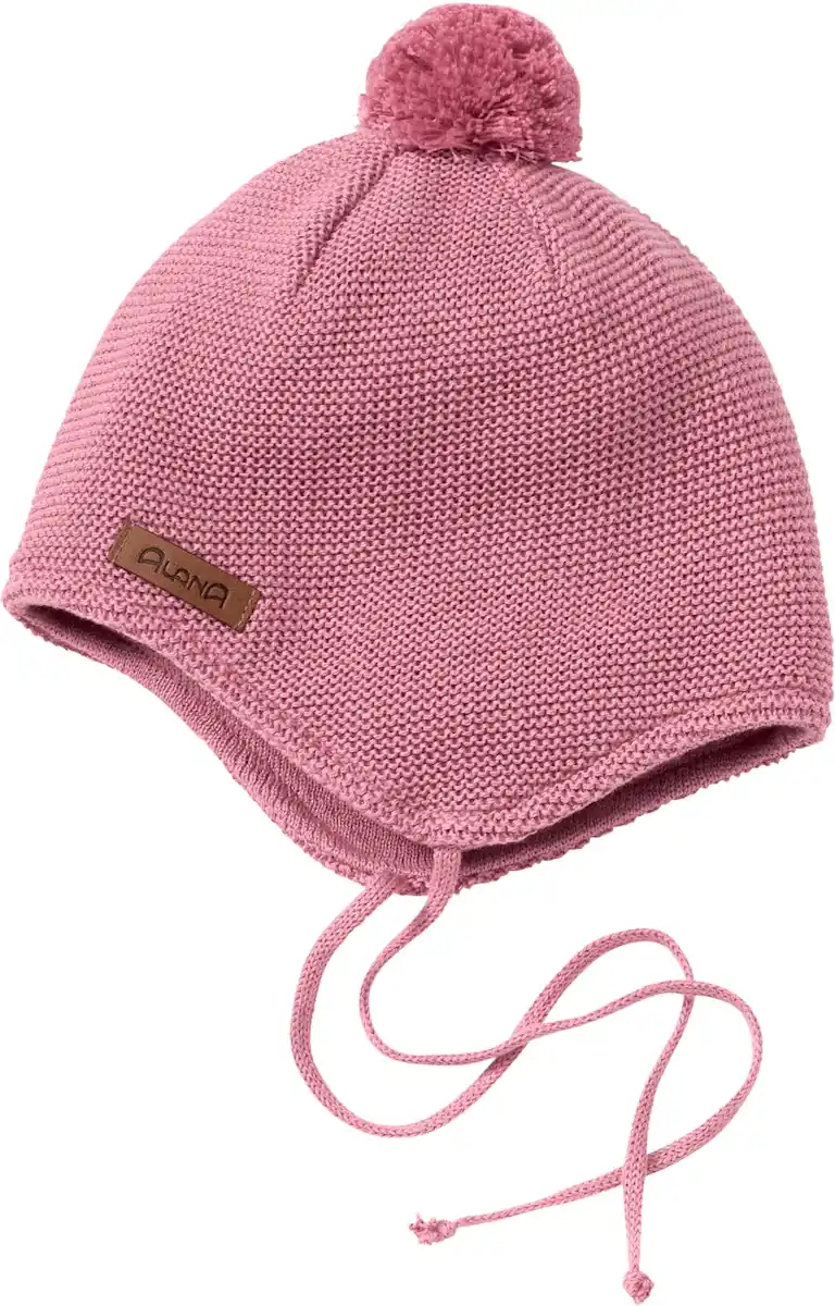 Bild 1 von ALANA Strickmütze mit Bommel, rosa, Gr. 44/45, 1 St