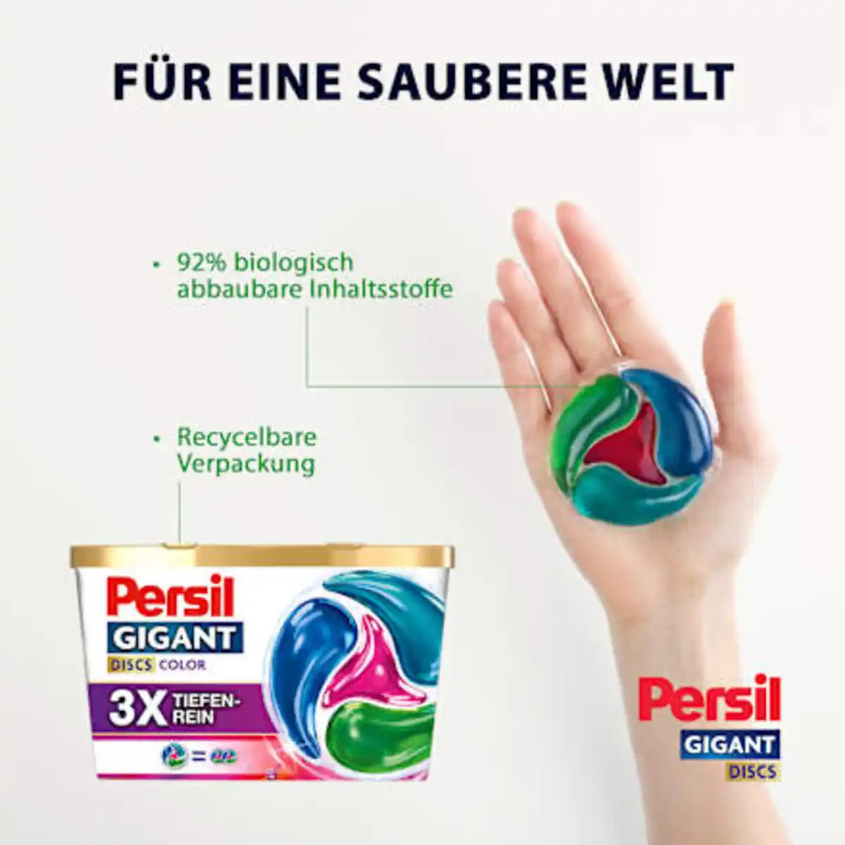 Bild 3 von Persil Colorwaschmittel Gigant Discs, 13 Wl