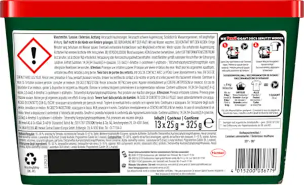 Bild 2 von Persil Vollwaschmittel Universal Gigant Discs, 13 Wl