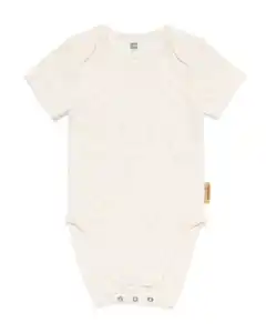 Miffy mitwachsender Baby-Strampler LENZING™ ECOVERO™, gerippt eierschalenfarben
