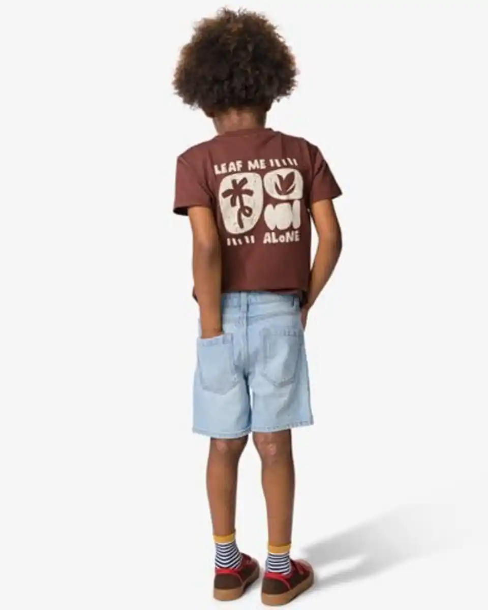 Bild 4 von Kindershorts, normale Passform hellblau