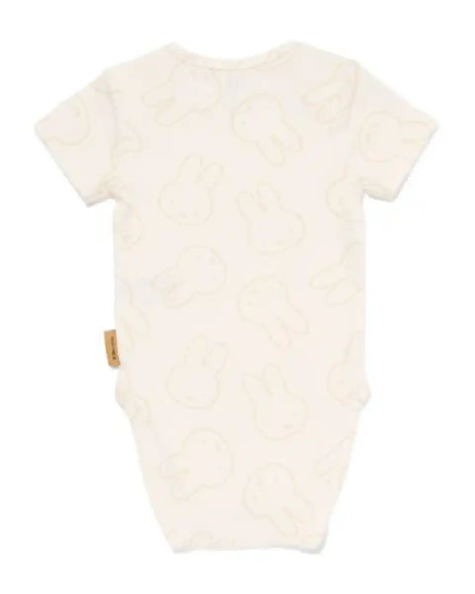 Bild 4 von Miffy mitwachsender Baby-Strampler LENZING™ ECOVERO™, gerippt eierschalenfarben