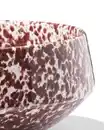Bild 2 von Salatschüssel Ø 21 cm, Trend, Steingut, gesprenkelt, weinrot