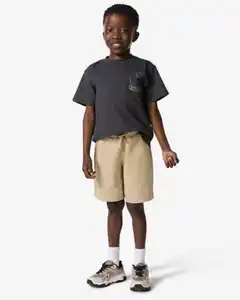 Kindershorts, Regular Fit, Sweatstoff – 2 Stück beige