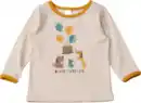 Bild 1 von ALANA Langarmshirt Geburtstag mit Happy Birthday-Schriftzug, beige, Gr. 86/92, 1 St