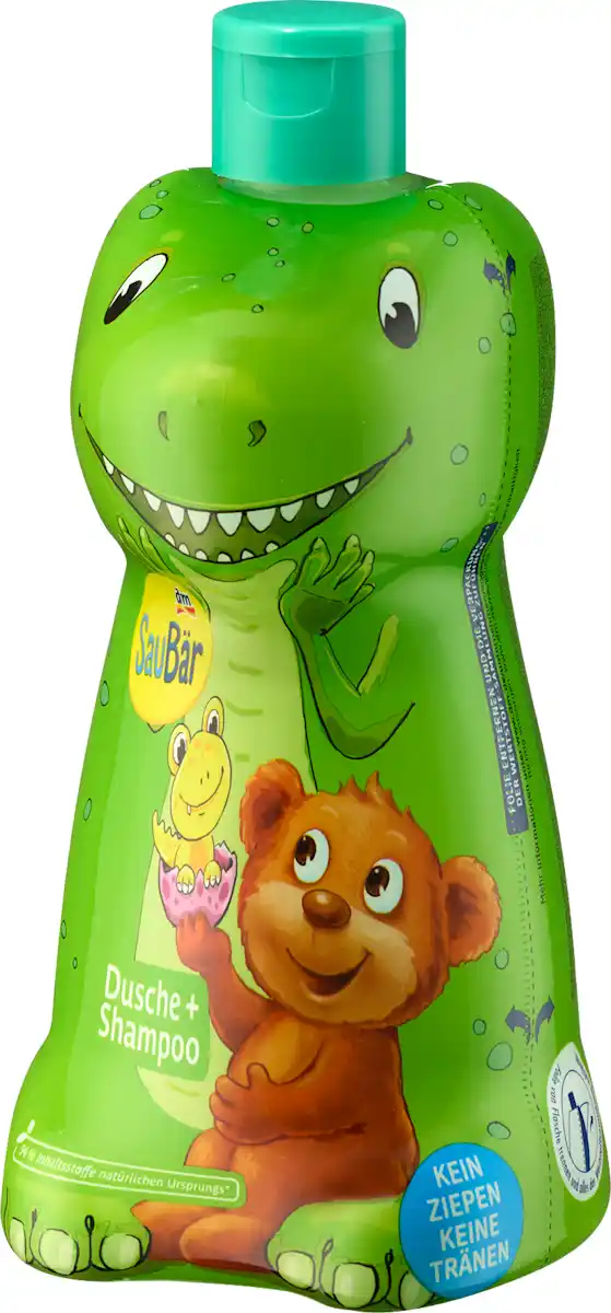 Bild 1 von SauBär Kinder Shampoo & Duschgel 2in1 Dino, 400 ml