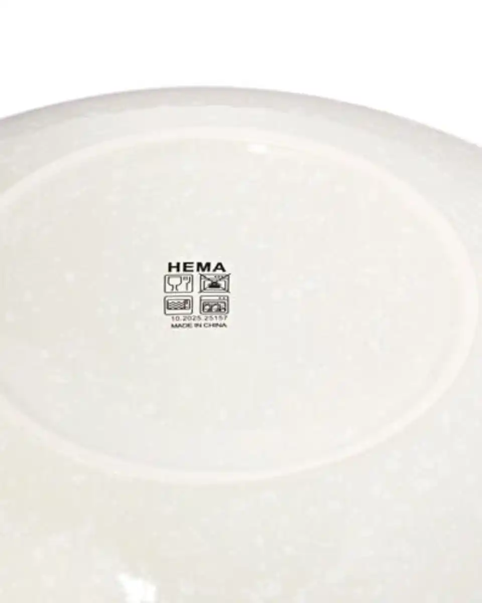 Bild 3 von Salatschüssel ⌀ 29 cm, Trend, Steingut, gesprenkelt, grün