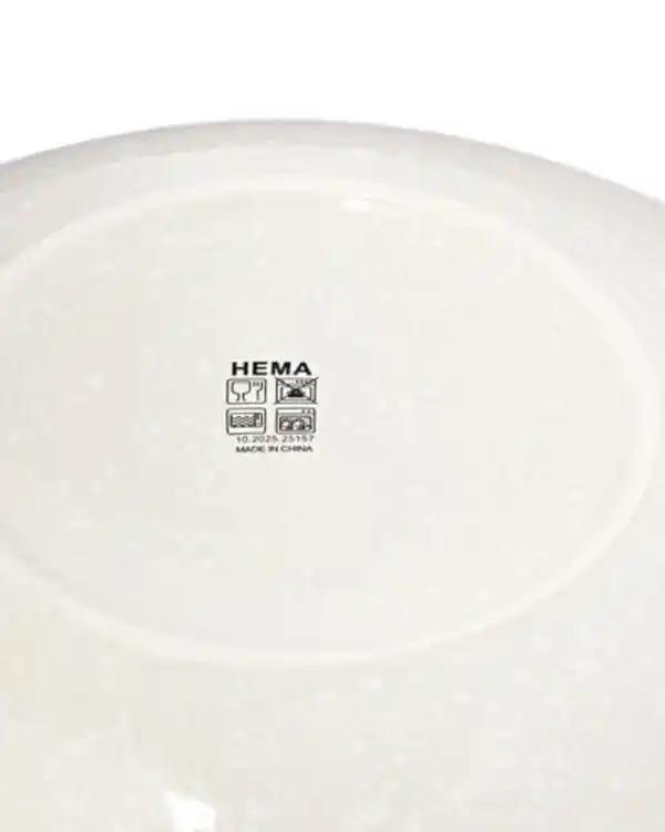 Bild 3 von Salatschüssel ⌀ 29 cm, Trend, Steingut, gesprenkelt, grün
