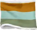 Bild 1 von PUSBLU Loop Schal aus Strick mit Teddyfutter, grün & gelb, 1 St